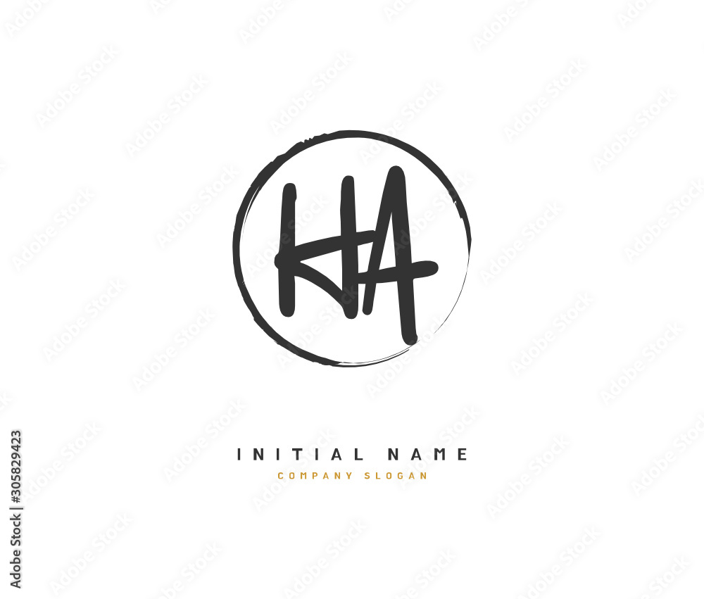 H A HA Beauty vector initial logo, handwriting logo of initial signature, wedding, fashion, jewerly, boutique, floral and botanical with creative template for any company or business. H A HA Beauty vector initial logo, handwriting logo of initial signature, wedding, fashion, jewerly, boutique, floral and botanical with creative template for any company or business.