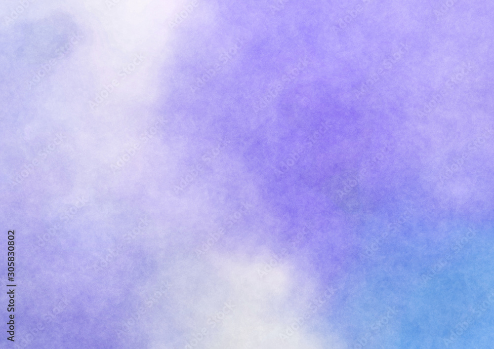 Blue watercolor render background