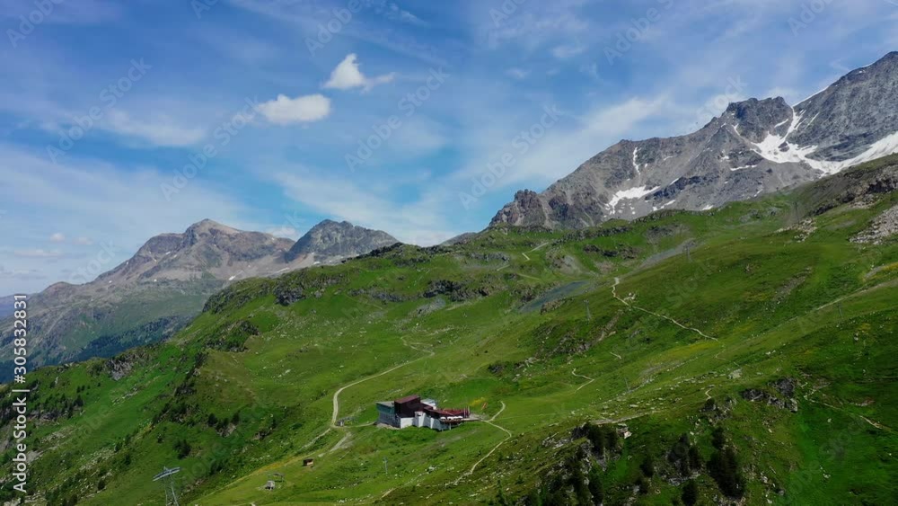 The Swiss Alps aerial view - Switzerland from above - aerial photography The Swiss Alps aerial view - Switzerland from above - aerial photography