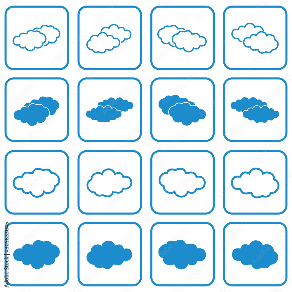cloud icon vector design symbol cloud icon vector design symbol