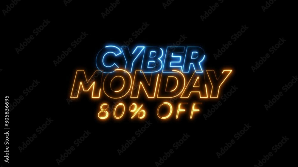 Cyber Monday 80% Off - Neon Cyber Monday 80% Off - Neon