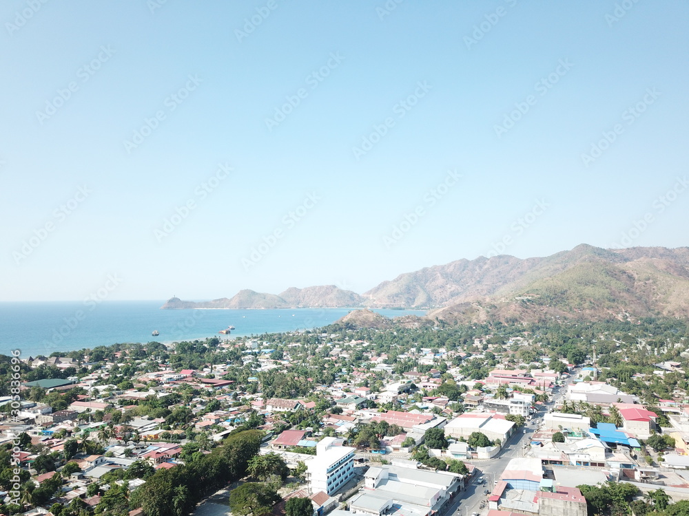 Naklejka premium Dili Cristo Rei - Timor Leste