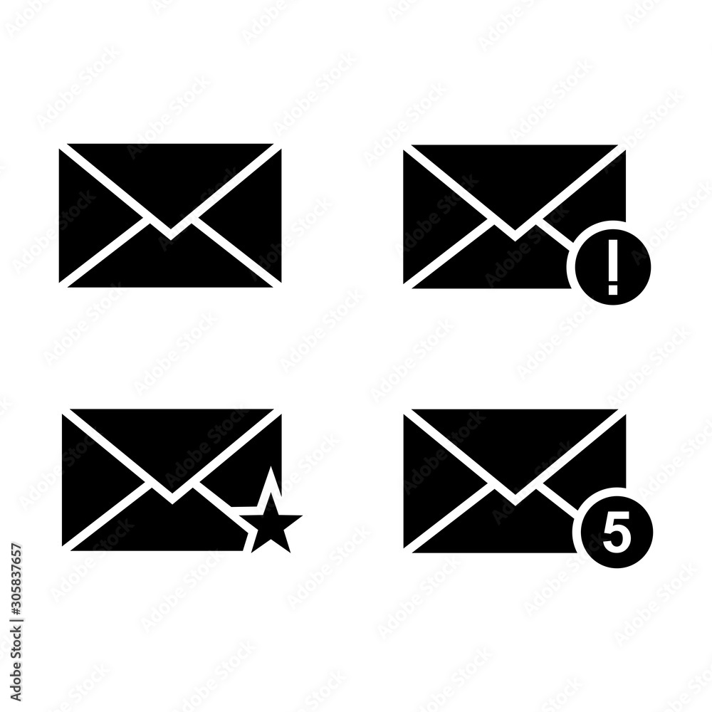 mail message icon, new message icon vector design symbol mail message icon, new message icon vector design symbol