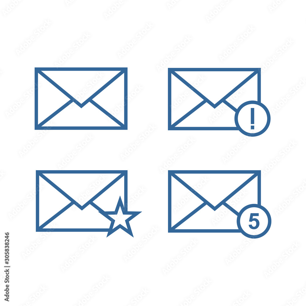 mail message icon, new message icon vector design symbol mail message icon, new message icon vector design symbol