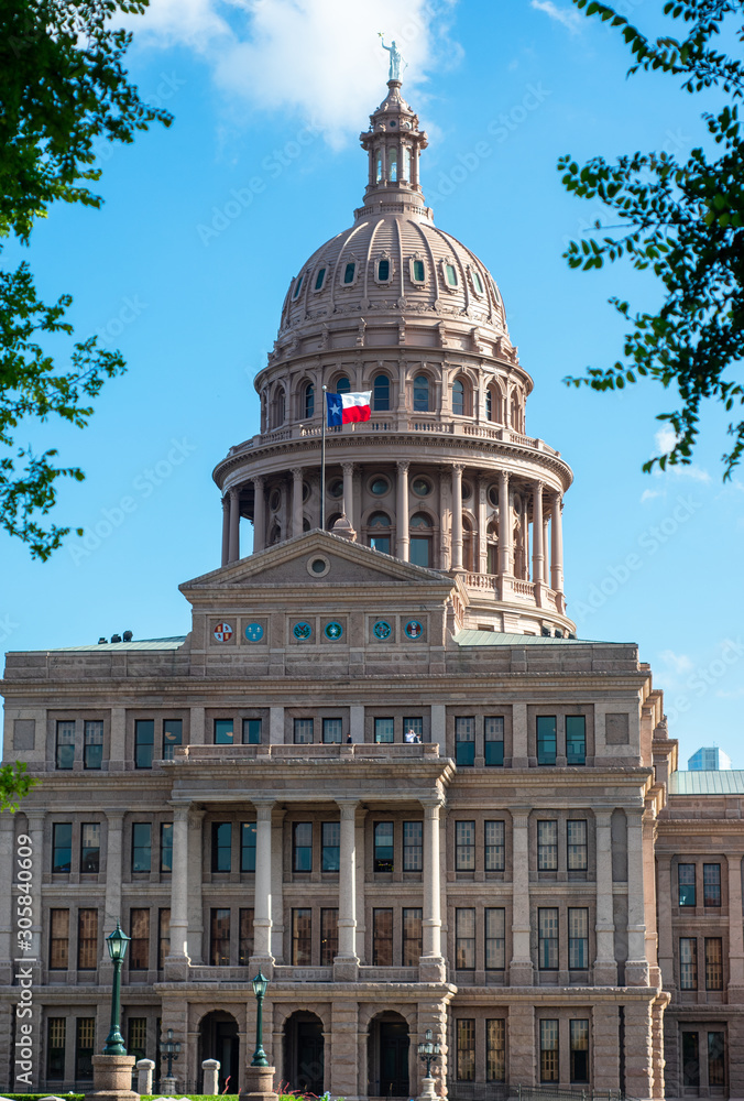 Fototapeta premium A Day at the Texas Capitol