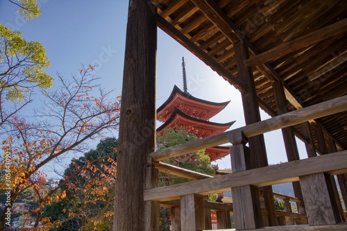 Daishoin Temple in Miyajima Island, Hiroshima, Japan photo