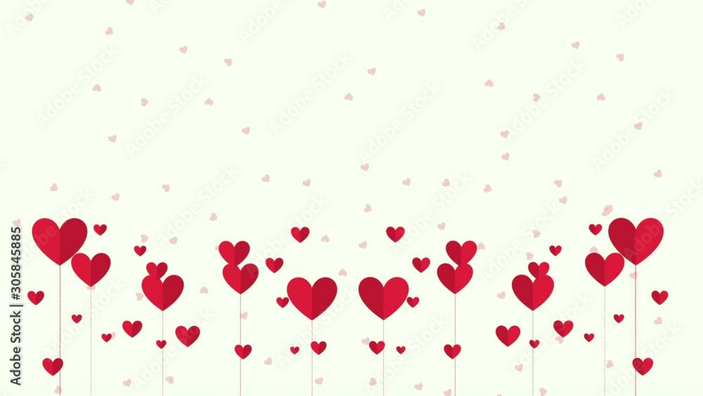valentines card with love hearts pattern valentines card with love hearts pattern