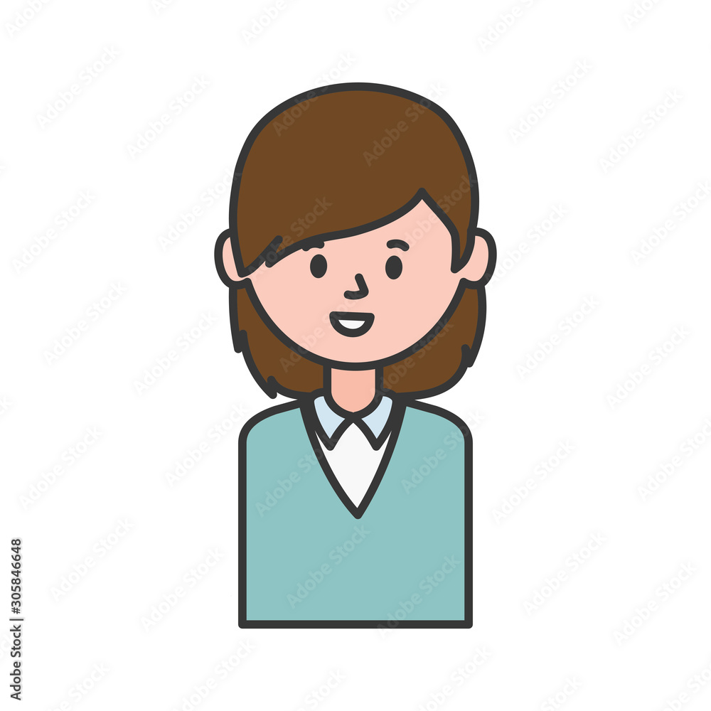 avatar woman person vector design avatar woman person vector design