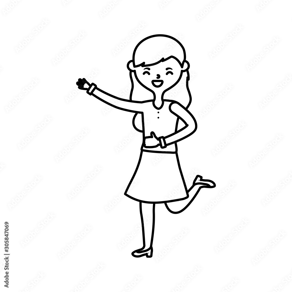 avatar woman person vector design avatar woman person vector design