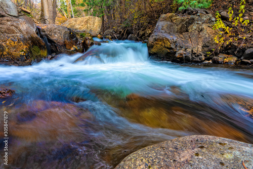 Stream in American Fork Canyon by Skip Weeks