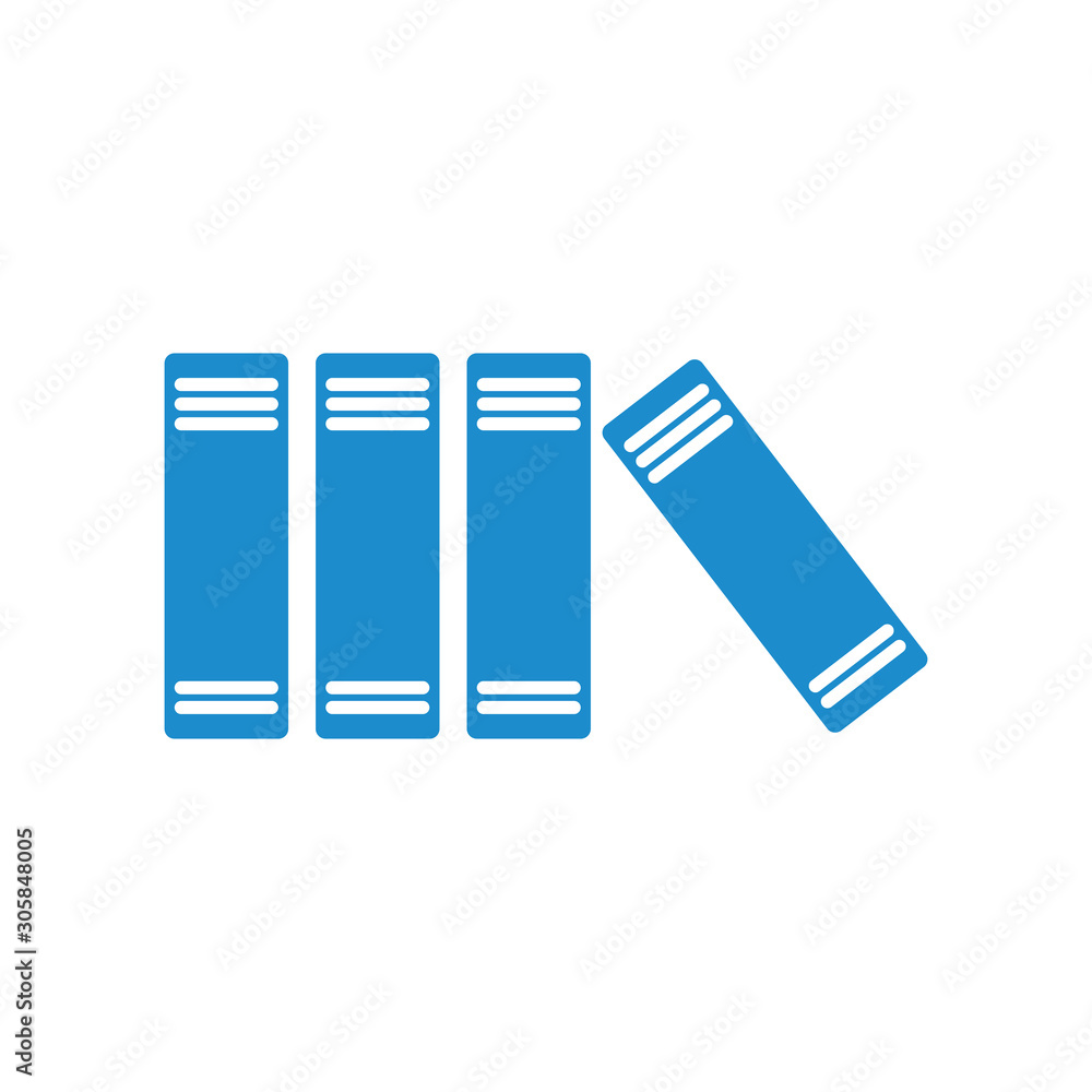 book and library icon vector design symbol book and library icon vector design symbol