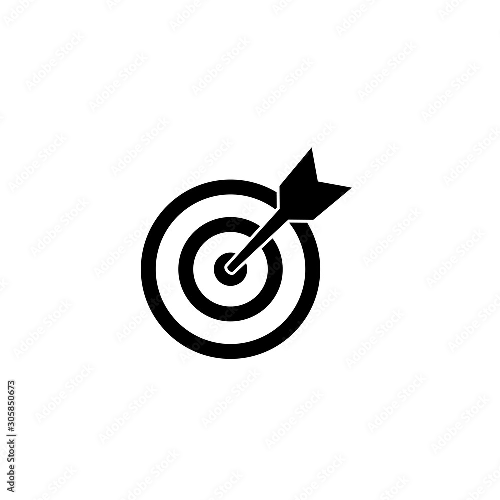 target icon vector design symbol target icon vector design symbol