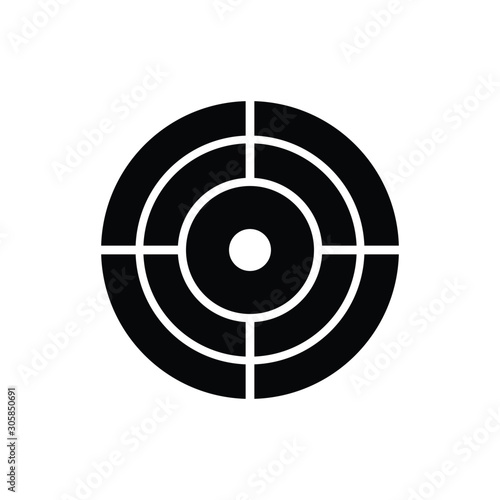 target icon vector design symbol