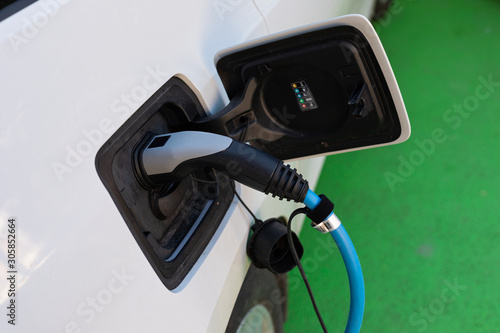 Power supply for electric car