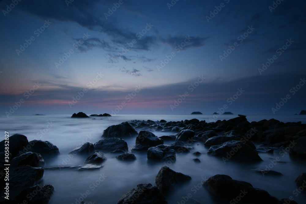 Fototapeta premium sunset from koh chang