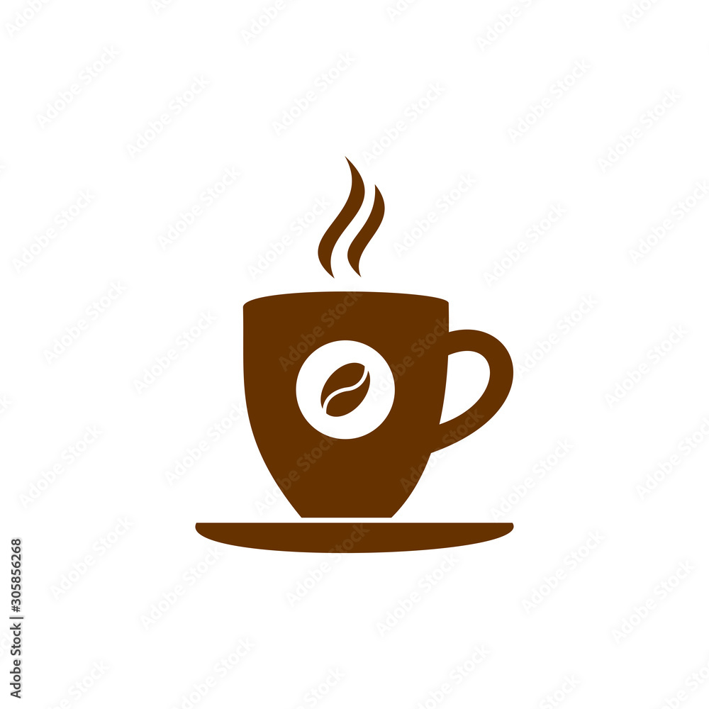coffee cup icon vector design symbol of cafe or restaurant coffee cup icon vector design symbol of cafe or restaurant