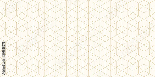 Background pattern seamless geometric abstract gold luxury color vector.