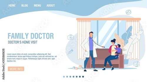 Online Service for Calling Family Doctor to Home