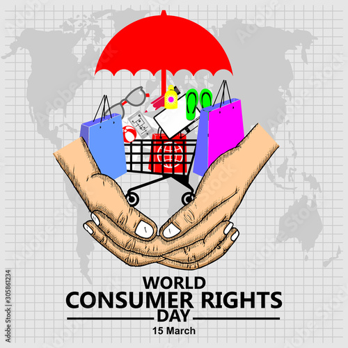 World Consumer Rights Day, poster and banner