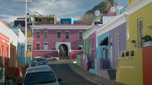 View of the street in Cape Town