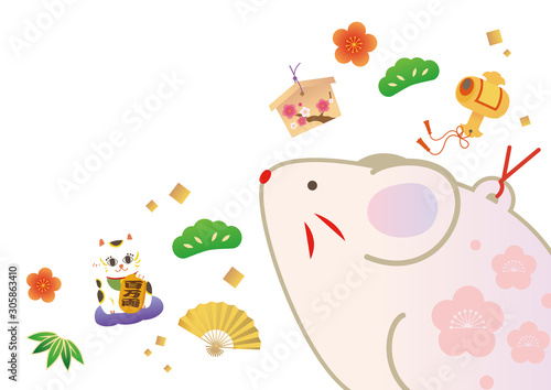 正月用　のし　包装紙