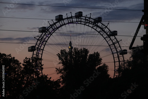 Ferris wheel at Prater, Vienna