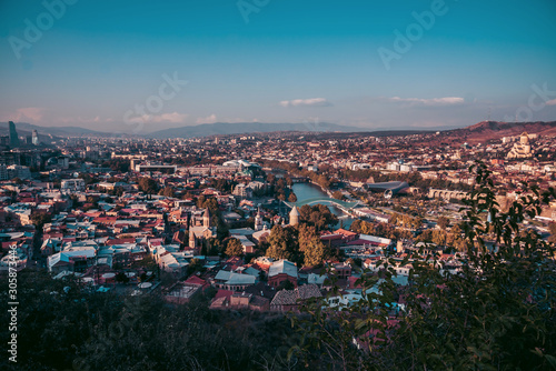 aerial view of  Georgia © pirom