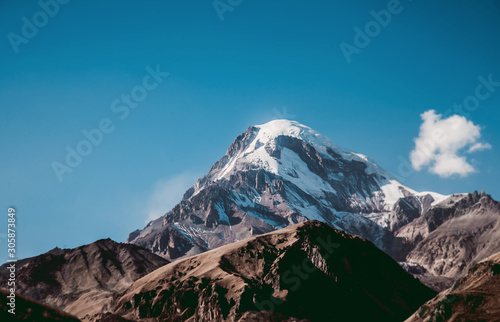 view of mountains