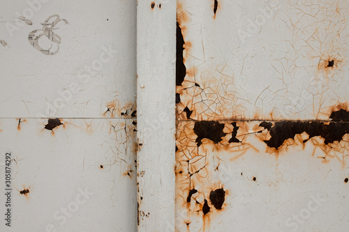 texture of old metal. rust on metal. old rusty metal sheet