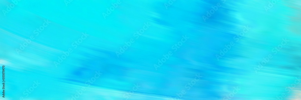 speed blur background with bright turquoise, turquoise and deep sky blue colors