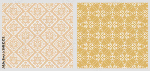 Seamless Background with Pattern