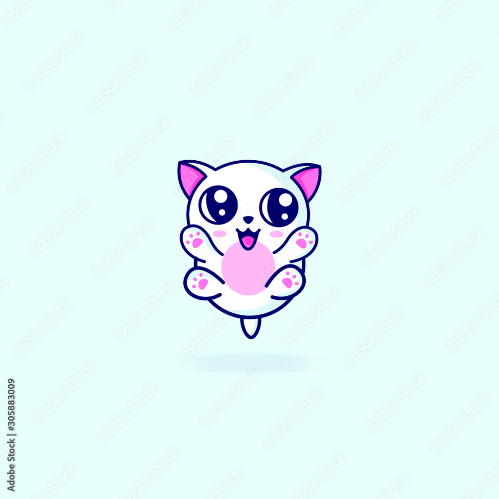 cute baby cat jumping cute baby cat jumping