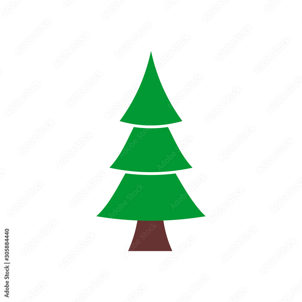 Christmas tree icon vector design symbol Christmas tree icon vector design symbol