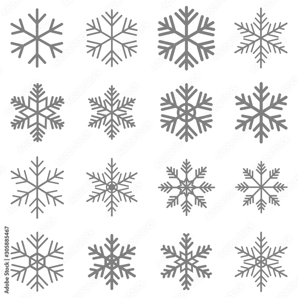 snowflake icon vector design symbol snowflake icon vector design symbol