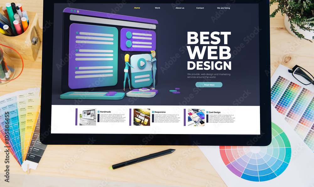 tablet pro best web design