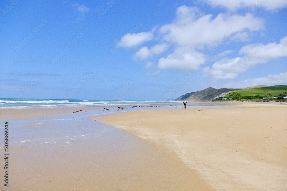 Beautiful sea and blue sky