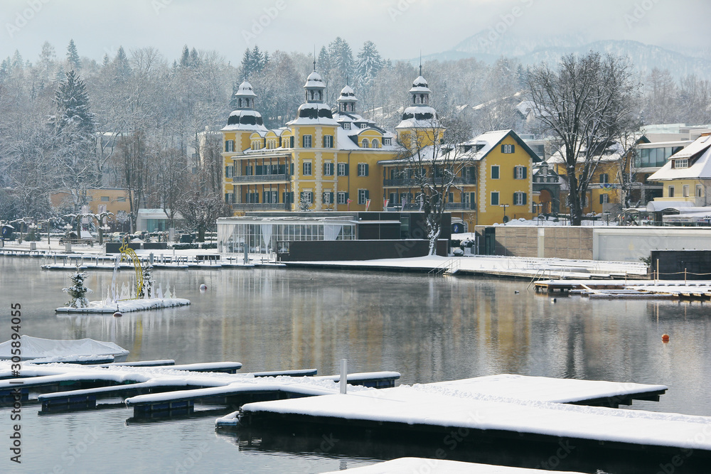 Winter am Wörthersee in Kärnten
