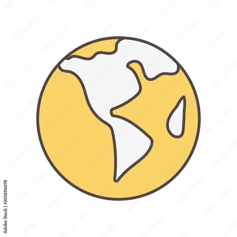 Obraz premium world social media icon on white background
