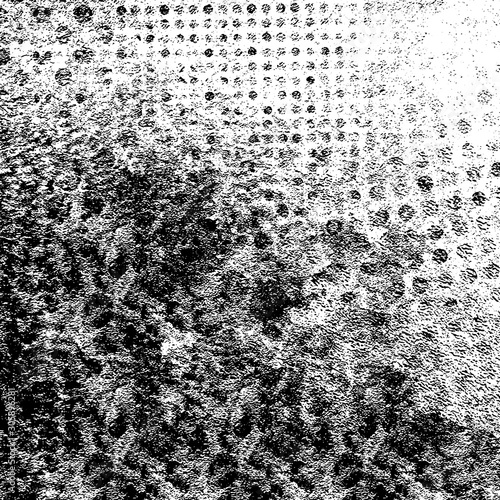 Grunge background black and white. Urban gloomy texture of the walls. Abstract monochrome pattern of dirt. Pattern of dust, chips, cracks