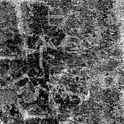 Grunge background black and white. Urban gloomy texture of the walls. Abstract monochrome pattern of dirt. Pattern of dust, chips, cracks