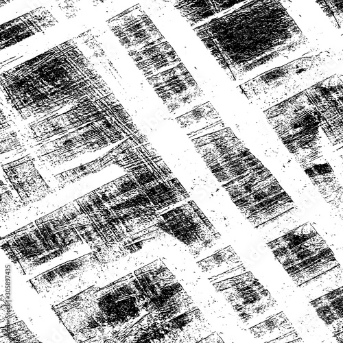 Grunge background black and white. Urban gloomy texture of the walls. Abstract monochrome pattern of dirt. Pattern of dust, chips, cracks