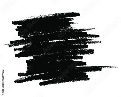  hand drawn grunge graphite brushstroke, isolated on white background, grunge textured backdrop, vector