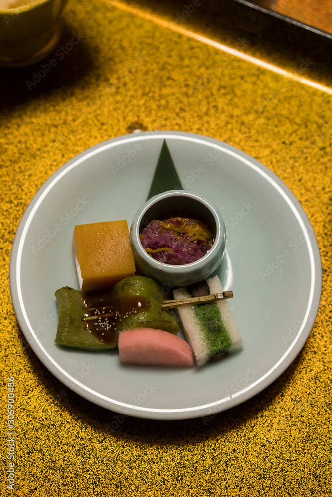 Seitan prepared many different ways as part of the traditional vegan