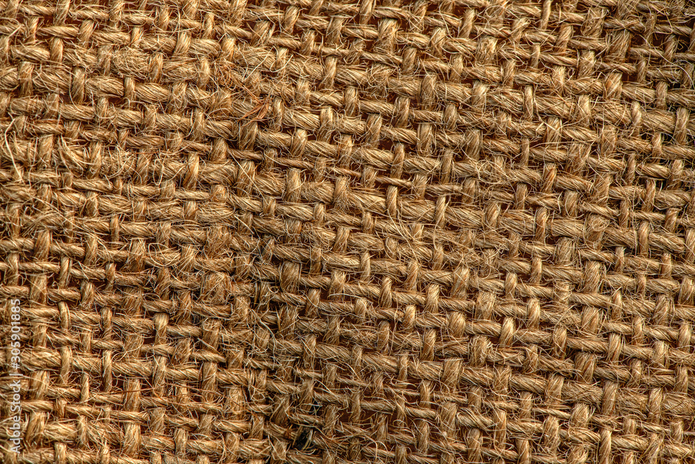 Woven burlap cloth texture Woven burlap cloth texture