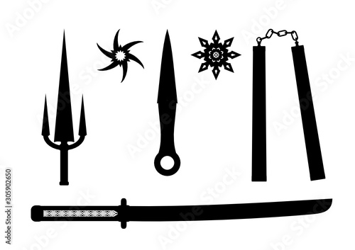Ninja weapons