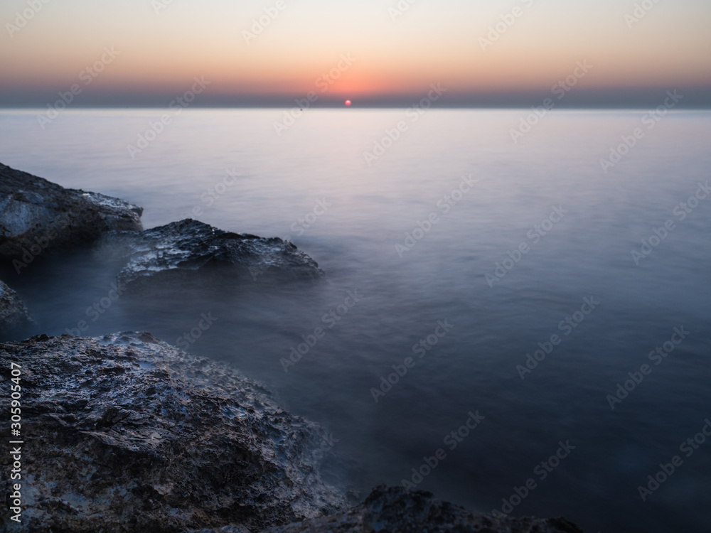 Sunrise over the Mediterranean