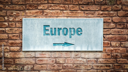 Street Sign to Europe © Thomas Reimer