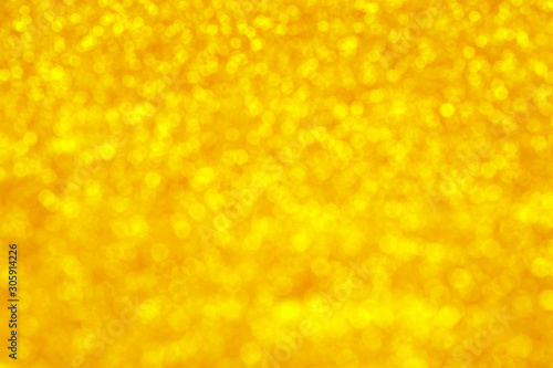 Blurry abstract yellow background