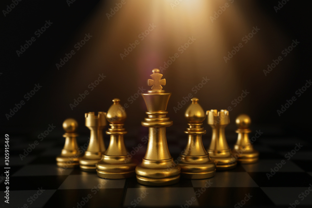Image of chess game. Business, competition, strategy, leadership and success concept Image of chess game. Business, competition, strategy, leadership and success concept