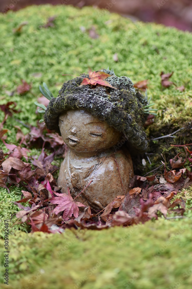 こども地蔵と落葉 こども地蔵と落葉